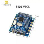 Matek F405-vtol Flight Controller Built-in Slot 2~6s for Fpv Rc Drones for Rc Multirotor Fixed-wing Airplane